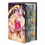 Album pour cartes pokémon avec couverture anime colorée et pochettes plastiques transparentes pour 540 cartes pokémon