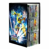 Album pour cartes pokémon noir avec zeraora électrique en couverture et pochettes transparentes pour 540 cartes pokémon