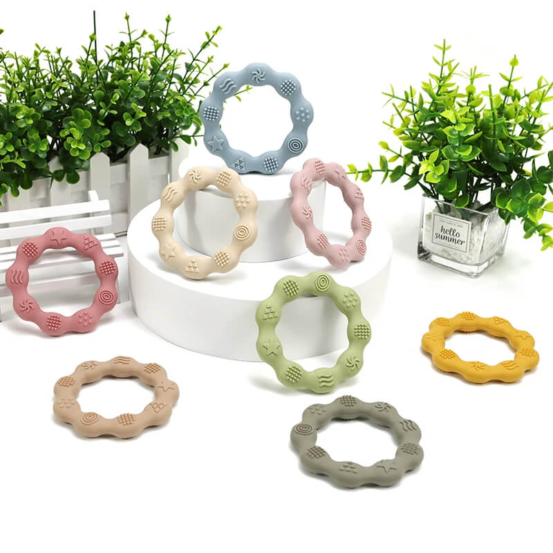 Teething ring - BPA-free silicone
