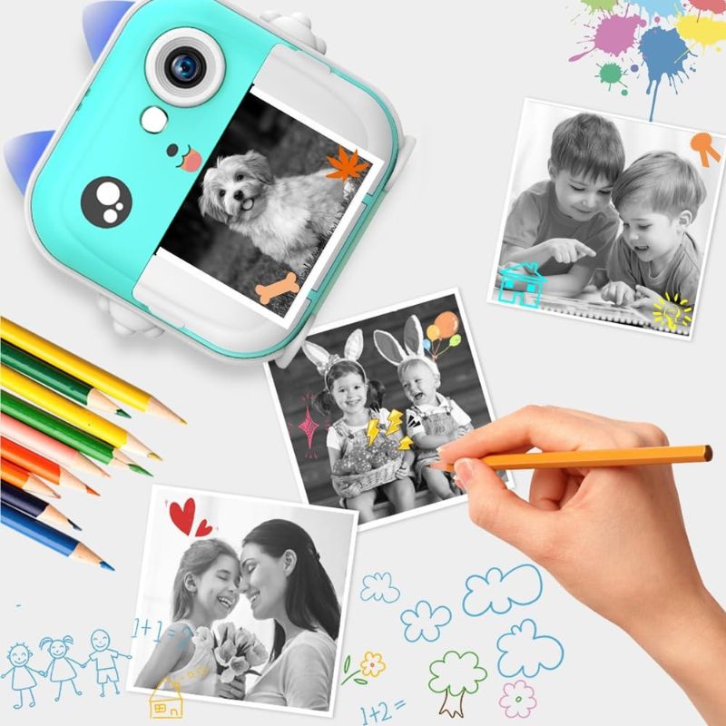 Appareil photo enfant instantané - Capturez la magie en un clic