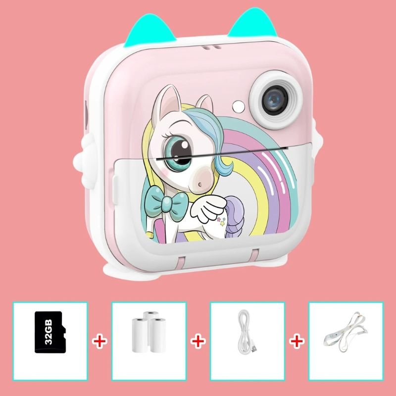 Appareil photo enfant instantané - Capturez la magie en un clic