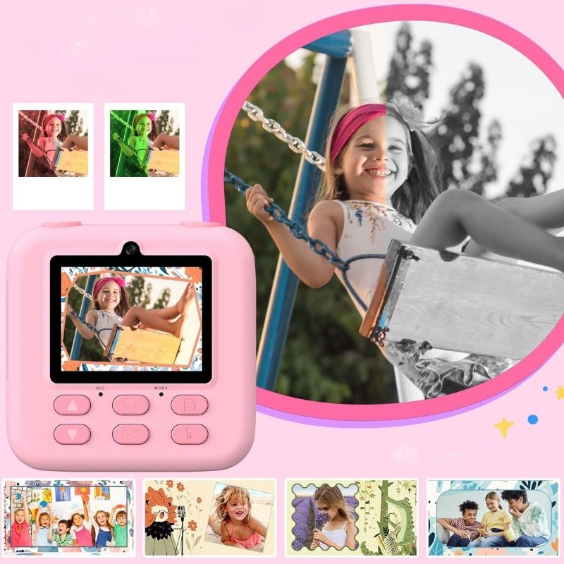 Appareil photo enfant instantané - Créativité, Exploration & Souvenirs à Emporter