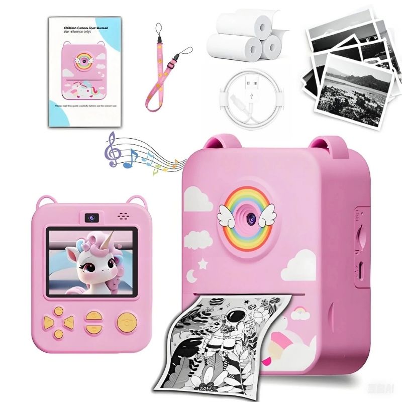 Appareil photo imprimante enfant - Capture, imprime et crée tes souvenirs