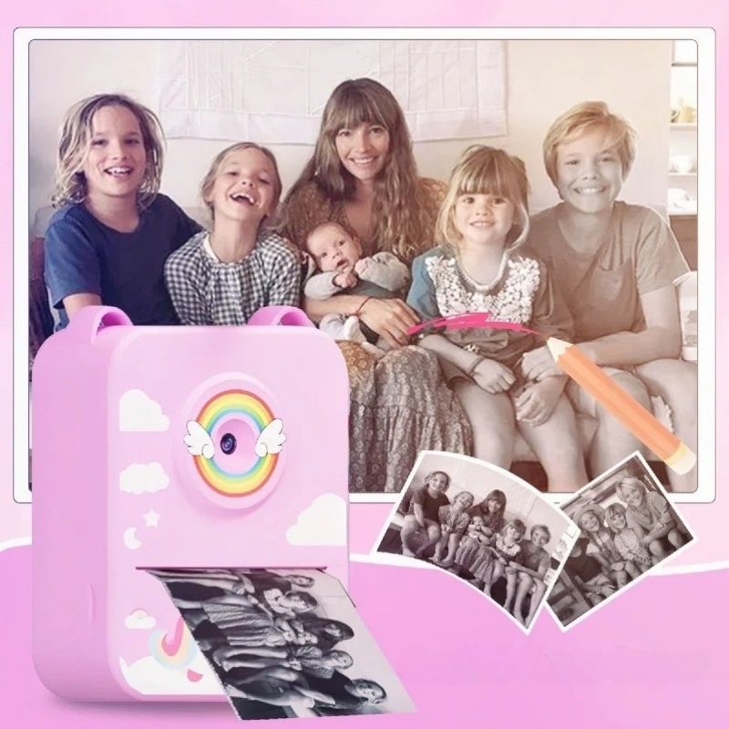Appareil photo imprimante enfant - Capture, imprime et crée tes souvenirs