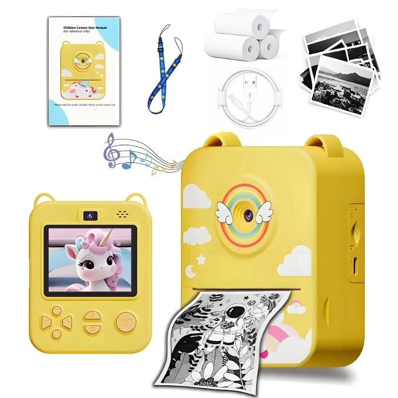 Appareil photo imprimante enfant - Capture, imprime et crée tes souvenirs