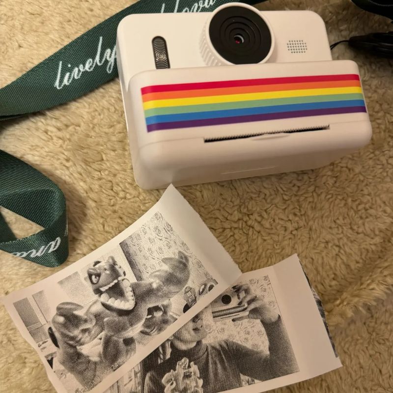 Appareil photo instantané enfant - Capturez, imprimez et créez en un seul clic