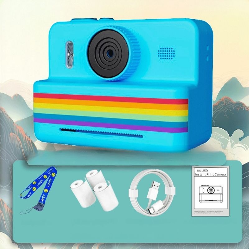 Appareil photo instantané enfant - Capturez, imprimez et créez en un seul clic
