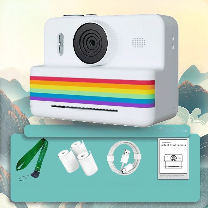 Appareil photo instantané enfant - Capturez, imprimez et créez en un seul clic