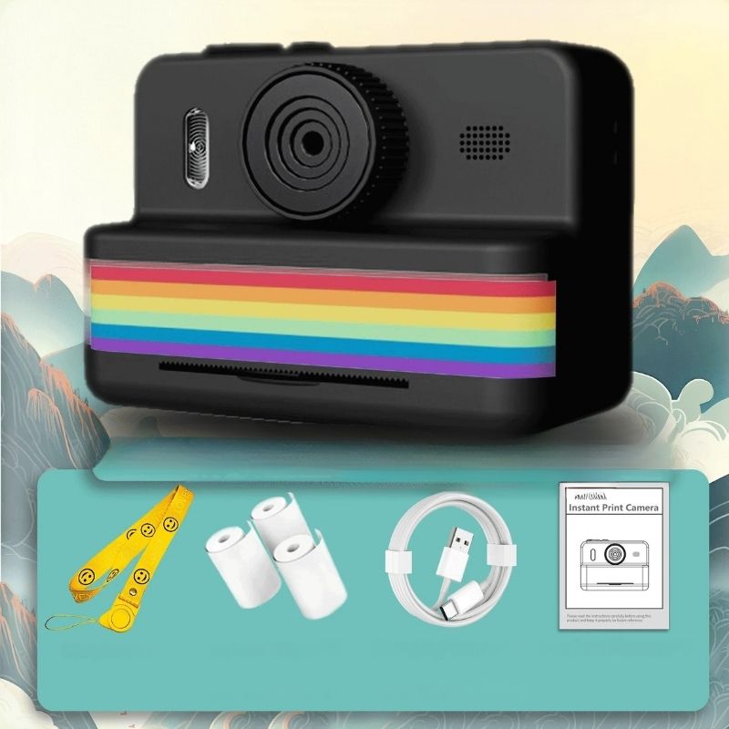 Appareil photo instantané enfant - Capturez, imprimez et créez en un seul clic