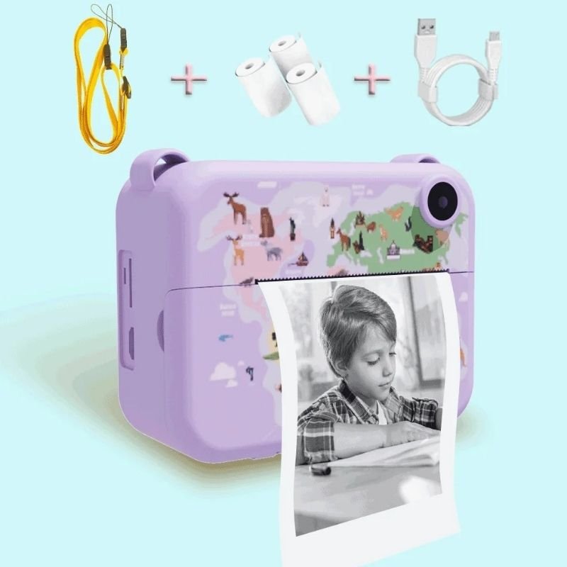 Appareil photo instantané enfant - Un jouet éducatif, créatif et ludique pour enfants