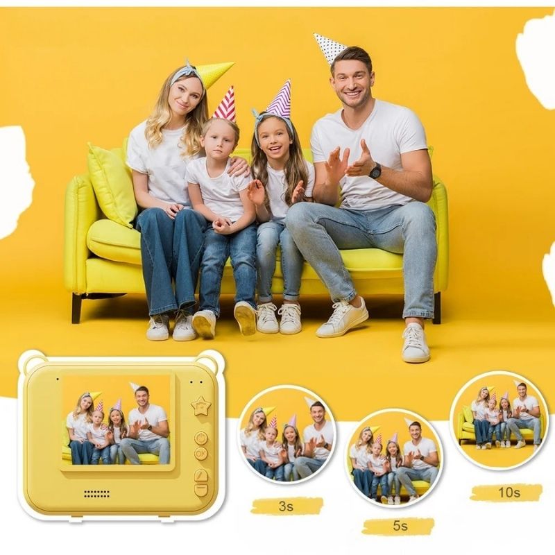 Appareil photo instantané enfant - Un jouet éducatif, créatif et ludique pour enfants