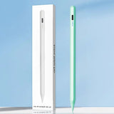 Stylet emtra apple pencil ipad mint vert avec finition lisse et port de chargement usb-c pour ipad 2018-2023