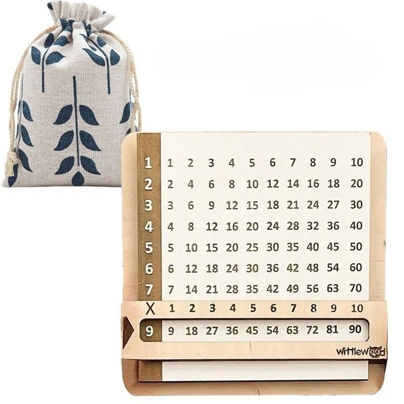 Imparare le Tabelline Facilmente – Il gioco in legno ludico ed educativo
