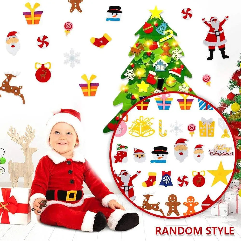 Felt Christmas tree for kids