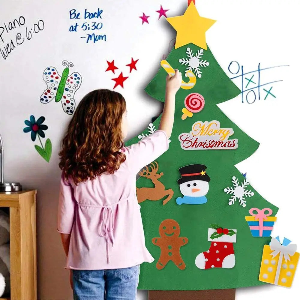 Felt Christmas tree for kids