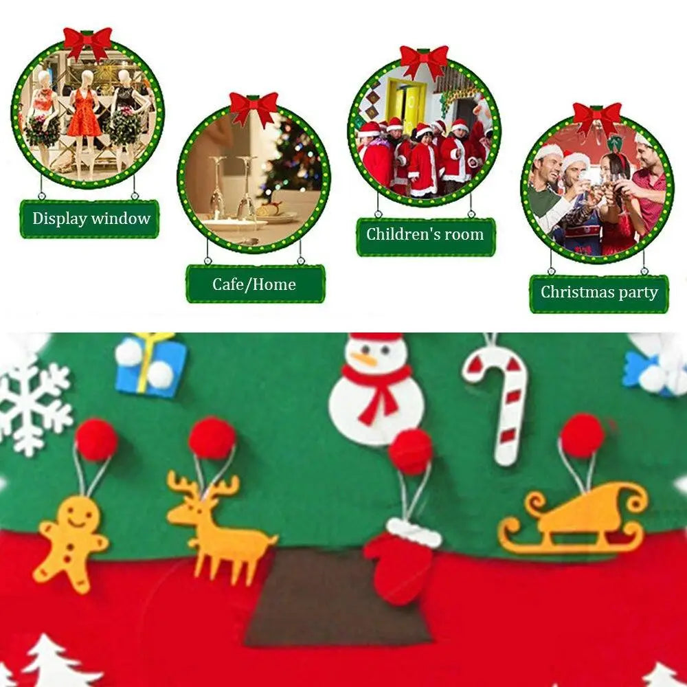 Felt Christmas tree for kids