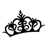 Autocollant couronne princesse