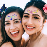 Face Gems Rhinestone Sticker