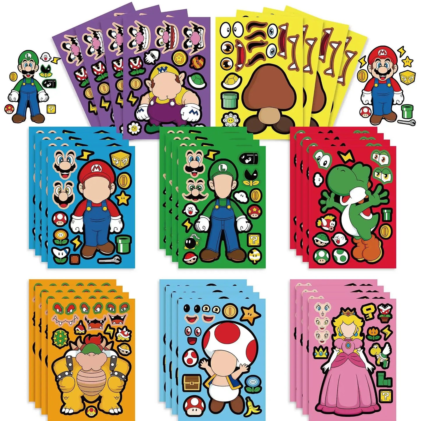Super Mario Bros. Stickers