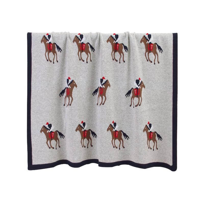 Couverture de Poussette en Coton Doux (Polyvalente Couverture de Chambre d'Enfant)