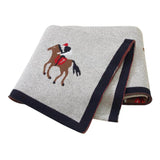 Couverture de Poussette en Coton Doux (Polyvalente Couverture de Chambre d'Enfant)