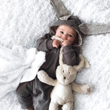Combinaison mi-saison bébé lapin