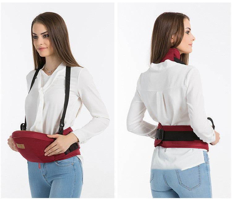 ErgoHugg™ Porte-bébé ergonomique 3-en-1 avec support lombaire
