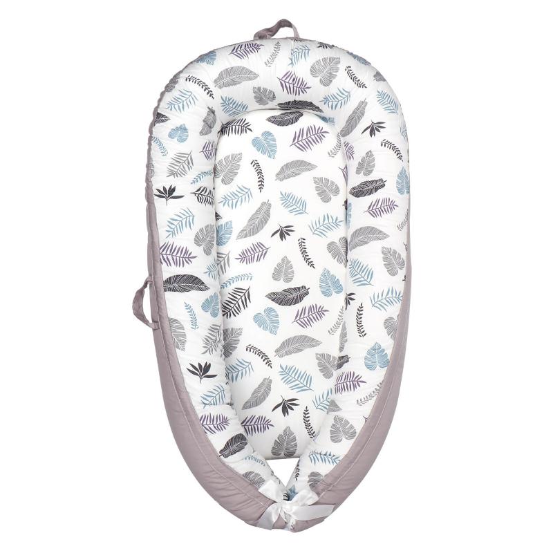SnuggleNest™ Portable Baby Lounger (100% Coton)