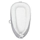 SnuggleNest™ Portable Baby Lounger (100% Coton)