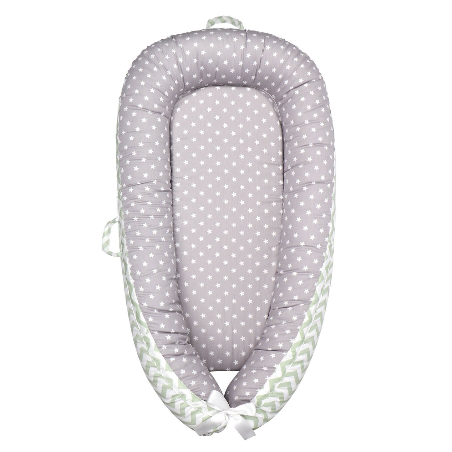 SnuggleNest™ Portable Baby Lounger (100% Coton)