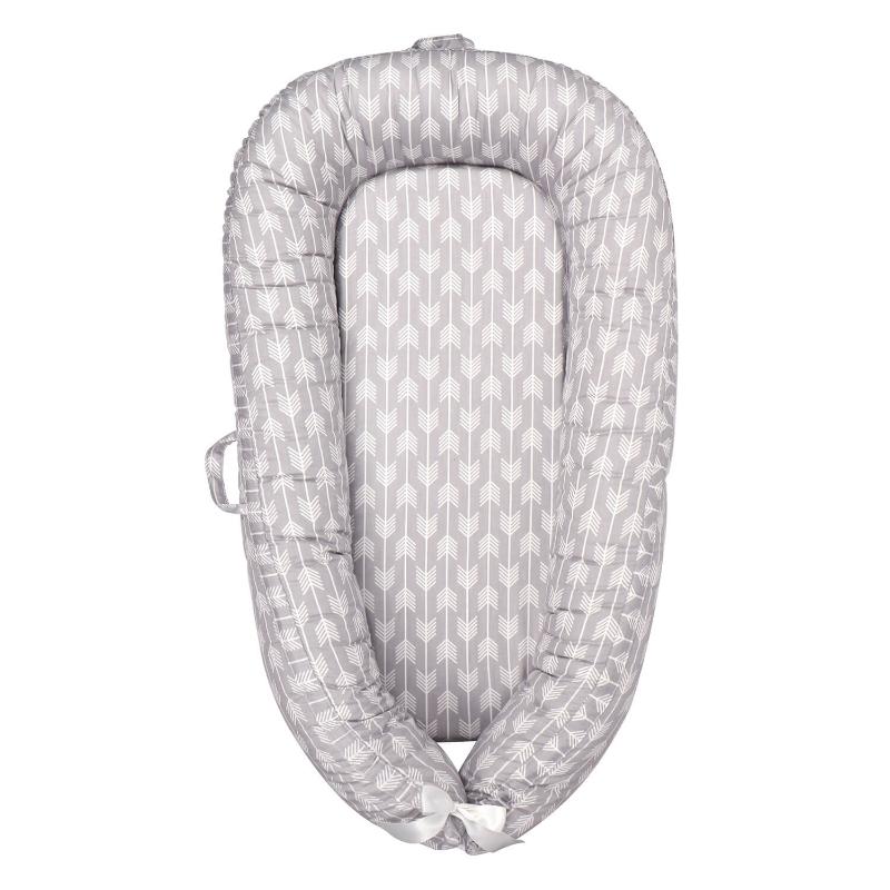 SnuggleNest™ Portable Baby Lounger (100% Coton)