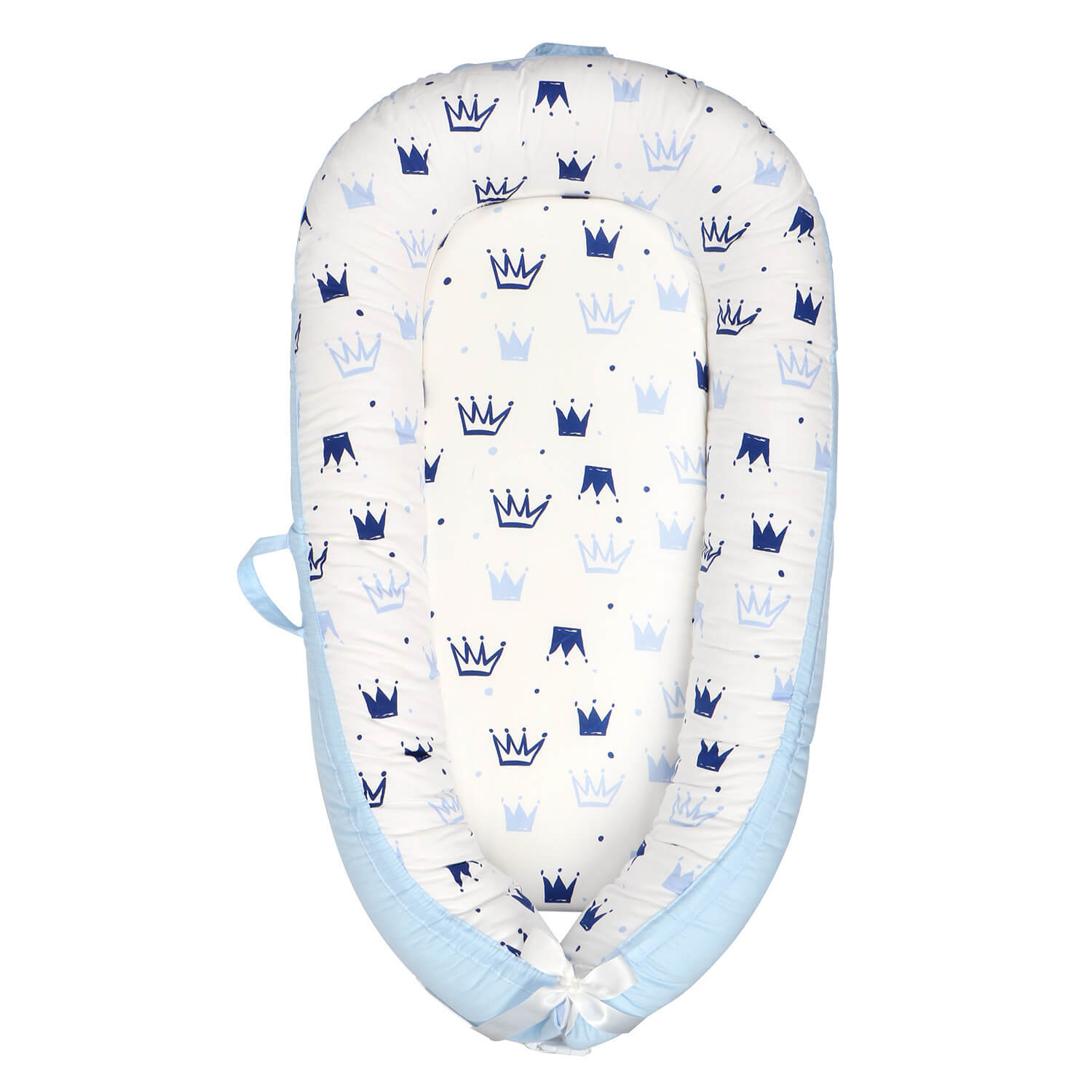 SnuggleNest™ Portable Baby Lounger (100% Coton)