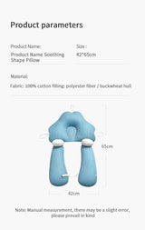 Cuscino Ergonomico per Neonati in Cotone Biologico PureRest™