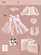 Ensemble Robe Princesse Dentelle Heirloom (Doublée en Coton)