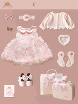 Ensemble Robe Princesse Dentelle Heirloom (Doublée en Coton)