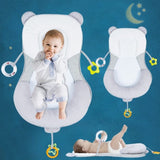 Oreiller de Soutien Ergonomique pour la Tête (Design Anti-Tête Plate)