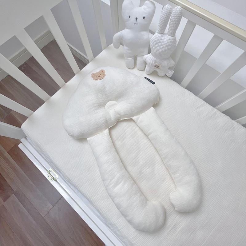 Cuscino Neonato Antirotolamento Rilassante (Supporto in Fibra Dupont Premium)
