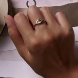 925 Silver Eye of Horus Ring