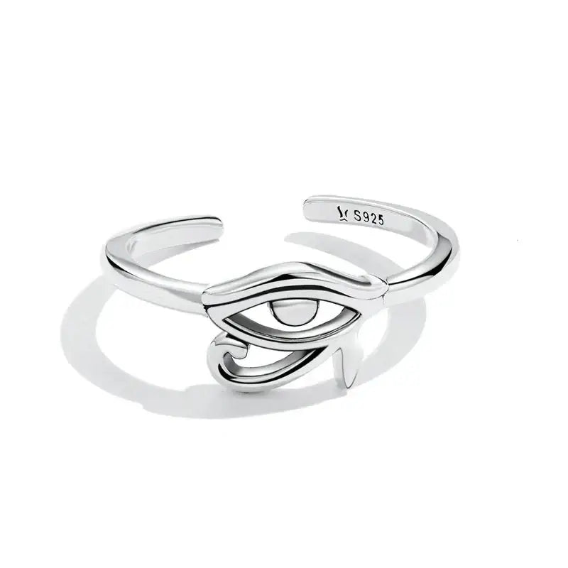 925 Silver Eye of Horus Ring