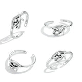 925 Silver Eye of Horus Ring