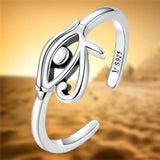 925 Silver Eye of Horus Ring