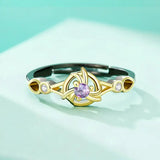 Genshin Impact Anime Silver Ring