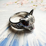 Anello Argento Gatto Magico
