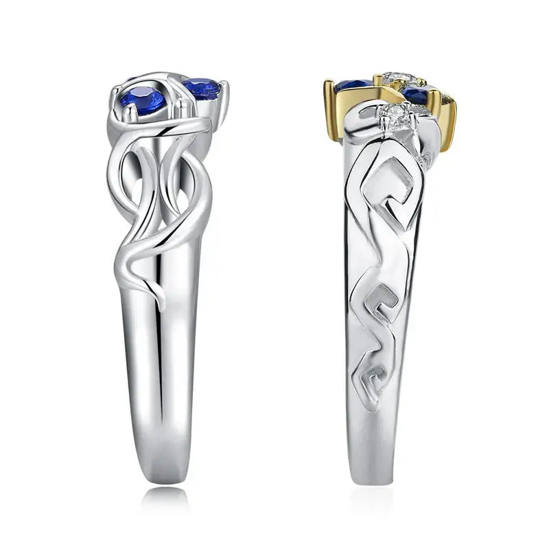 Silver Ring Zelda TOTK Zora Sapphire