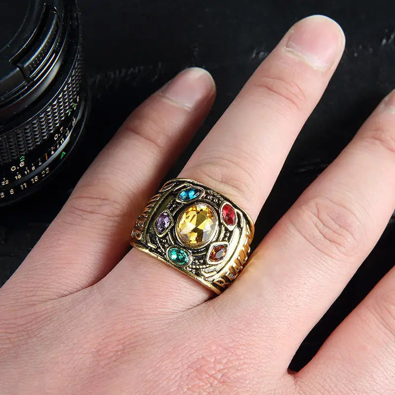 Thanos Power Ring Infinity Gems