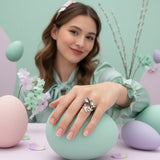 Pokemon Shaymin Silver Ring