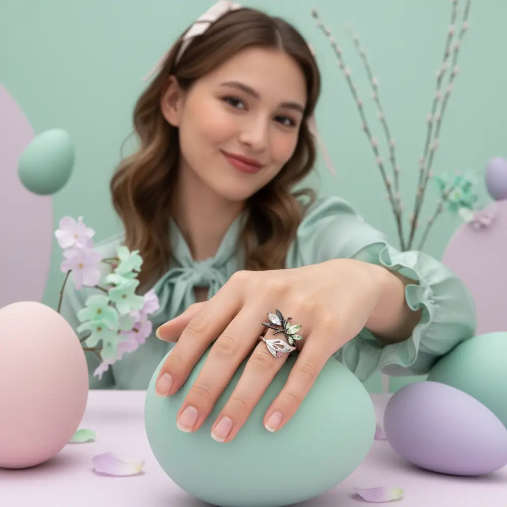 Pokemon Shaymin Silver Ring