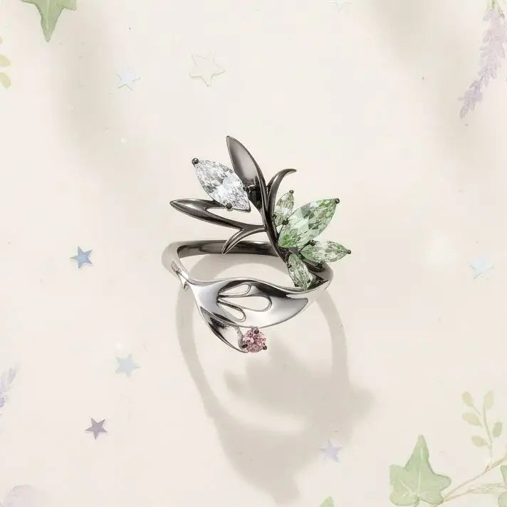 Pokemon Shaymin Silver Ring