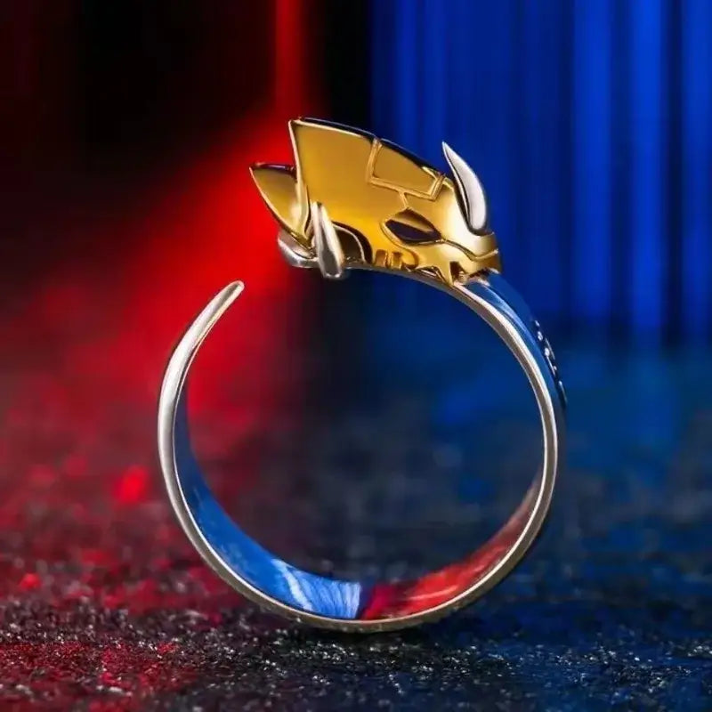 Anime Rings Digimon Greymon Garurumon