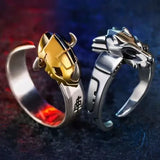 Anime Rings Digimon Greymon Garurumon